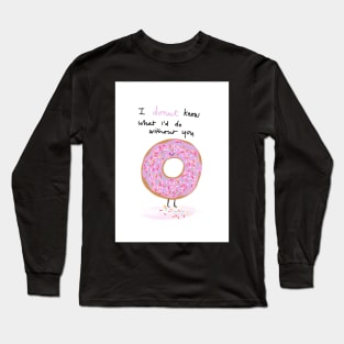 Donut design Long Sleeve T-Shirt